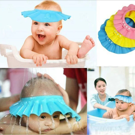 Baby Bath Shower Protect Eye Waterproof Cap - All you need for babies